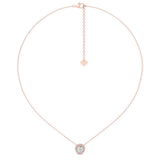 Sugarock Sugarock 18K Rose Gold Pendant F-G VS