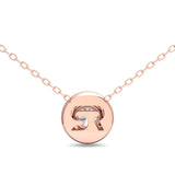 Sugarock Sugarock 14K Rose Gold Pendant F-G VS