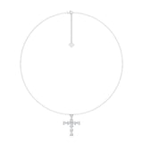 Sugarock Sugarock 14K White Gold Pendant F-G VS