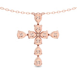 Sugarock Sugarock 18K Rose Gold Pendant F-G VS