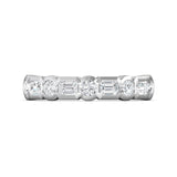 Sugarock Classic Diamond Bands 14K White Gold Anniversary Band DEF VVS-VS