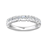 Sugarock Classic Diamond Bands 14K White Gold Anniversary Band DEF VVS-VS