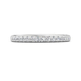 Sugarock Micropave 14K White Gold Wedding Band DEF VVS-VS