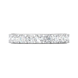 Sugarock Classic Diamond Bands 14K White Gold Anniversary Band DEF VVS-VS