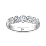Sugarock Classic Diamond Bands 14K White Gold Anniversary Band DEF VVS-VS