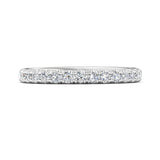 Sugarock Micropave 14K White Gold Wedding Band DEF VVS-VS