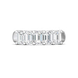 Sugarock Classic Diamond Bands 14K White Gold Anniversary Band DEF VVS-VS