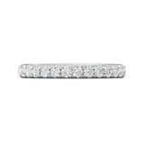 Sugarock Micropave 14K White Gold Wedding Band DEF VVS-VS