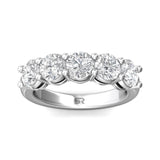 Sugarock Classic Diamond Bands 14K White Gold Anniversary Band DEF VVS-VS