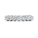 Sugarock Classic Diamond Bands 14K White Gold Anniversary Band DEF VVS-VS
