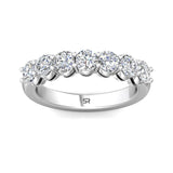 Sugarock Classic Diamond Bands 14K White Gold Anniversary Band DEF VVS-VS