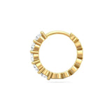 Sugarock Classic Diamond Earrings 14K Yellow Gold Earring DEF VVS-VS