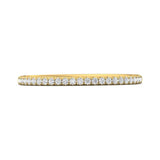 Sugarock Micropave 14K Yellow Gold Wedding Band DEF VVS-VS