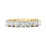Sugarock Classic Diamond Bands 14K Yellow Gold Anniversary Band DEF VVS-VS