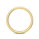 Sugarock Micropave 14K Yellow Gold Wedding Band DEF VVS-VS