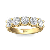 Sugarock Classic Diamond Bands 14K Yellow Gold Anniversary Band DEF VVS-VS