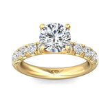Sugarock Encore 14K Yellow Gold Engagement Ring DEF VVS-VS