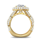 Sugarock Encore 14K Yellow Gold Engagement Ring DEF VVS-VS