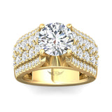 Sugarock Encore 14K Yellow Gold Engagement Ring DEF VVS-VS