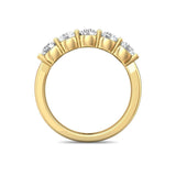 Sugarock Classic Diamond Bands 14K Yellow Gold Anniversary Band DEF VVS-VS