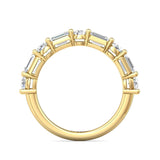 Sugarock Classic Diamond Bands 14K Yellow Gold Anniversary Band DEF VVS-VS