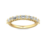 Sugarock Classic Diamond Bands 14K Yellow Gold Anniversary Band DEF VVS-VS