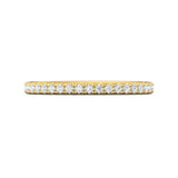 Sugarock Micropave 14K Yellow Gold Wedding Band DEF VVS-VS