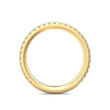 Sugarock Micropave 14K Yellow Gold Wedding Band DEF VVS-VS