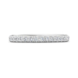 Sugarock Micropave Platinum Wedding Band DEF VVS-VS
