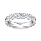 Sugarock Micropave Platinum Wedding Band DEF VVS-VS