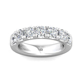 Sugarock Micropave Platinum Wedding Band DEF VVS-VS