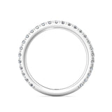 Sugarock Micropave Platinum Wedding Band DEF VVS-VS