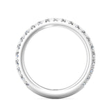 Sugarock Micropave Platinum Wedding Band DEF VVS-VS