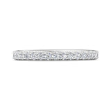 Sugarock Micropave Platinum Wedding Band DEF VVS-VS