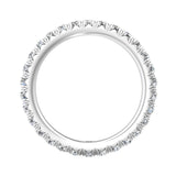 Sugarock Micropave Platinum Wedding Band DEF VVS-VS