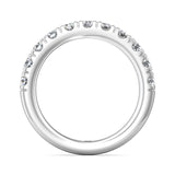 Sugarock Micropave Platinum Wedding Band DEF VVS-VS