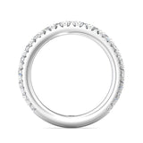 Sugarock Micropave Platinum Wedding Band DEF VVS-VS