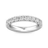 Sugarock Micropave Platinum Wedding Band DEF VVS-VS