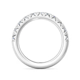 Sugarock Micropave Platinum Wedding Band DEF VVS-VS