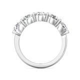 Sugarock Classic Diamond Bands Platinum Anniversary Band DEF VVS-VS