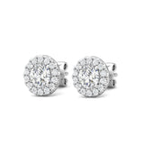 Sugarock Classic Diamond Earrings Platinum Earring DEF VVS-VS