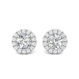 Sugarock Classic Diamond Earrings Platinum Earring DEF VVS-VS