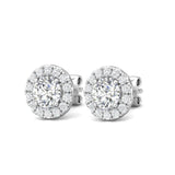 Sugarock Classic Diamond Earrings Platinum Earring DEF VVS-VS