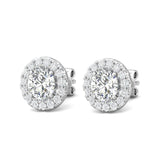 Sugarock Classic Diamond Earrings Platinum Earring DEF VVS-VS