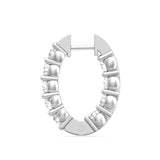 Sugarock Classic Diamond Earrings Platinum Earring DEF VVS-VS