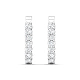 Sugarock Classic Diamond Earrings Platinum Earring DEF VVS-VS