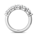 Sugarock Classic Diamond Bands Platinum Anniversary Band DEF VVS-VS
