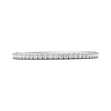 Sugarock Micropave Platinum Wedding Band DEF VVS-VS