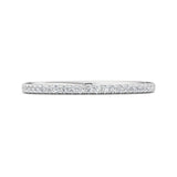 Sugarock Micropave Platinum Wedding Band DEF VVS-VS