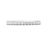 Sugarock Micropave Platinum Wedding Band DEF VVS-VS